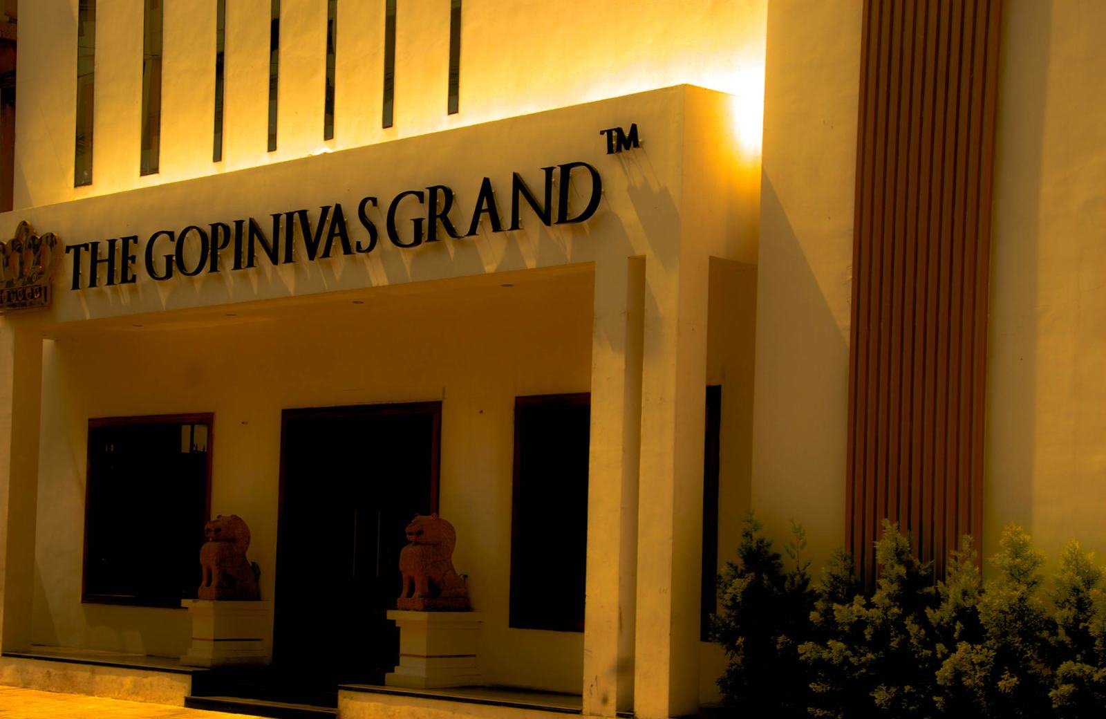 The Gopinivas Grand Hotel - Front View